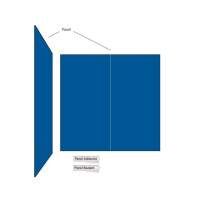 Nuance Pack C - Large 2 Sided or Small 3 Sided Wall Panel Kit by BushBoard