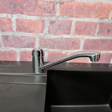 Nuie Chrome Side Action Kitchen Tap (KC316)