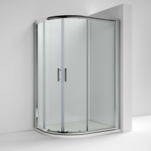 Sommer6 800 x 800 Single Door Quadrant Chrome Shower Enclosure 