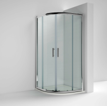 Haven6 900 x 800mm Offset Two Door Quadrant Shower Enclosure