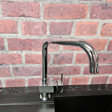 Malton Matt Black Monobloc Kitchen Mixer Tap