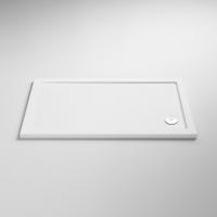 Nuie Pearlstone 1200 x 700 Anti Slip Rectangle Shower Tray