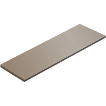 Origins Living Pier 40 Bronze Smoked Glass Shelf
