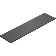 Origins Living Pier 50 Black Smoked Glass Shelf