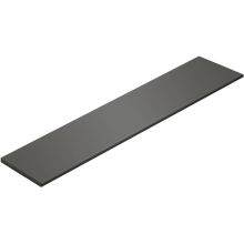 Origins Living Pier 60 Black Smoked Glass Shelf
