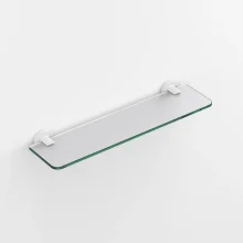 Origins Living Tecno Project 500mm Matt White Glass Shelf
