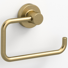 Origins Living Tecno Project Brushed Brass Open Toilet Roll Holder