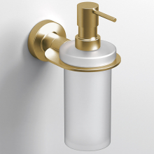 Origins Living Tecno Project Brushed Brass Soap Dispenser