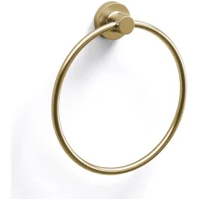 Origins Living Tecno Project Brushed Brass Towel Ring