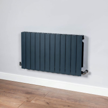 DQ Osset 431 x 580mm Anthracite Horizontal Radiator
