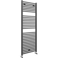 Overberg 500 x 1420mm Anthracite Square Towel Radiator 