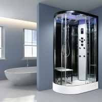 Insignia Showers PL11R-O Platinum Hydro Massage Shower Cabin - 1100 x 700mm - Right Hand
