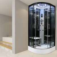 Insignia Showers PL9-Q Platinum Hydro Massage Shower Cabin - 900 x 900mm 