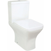 Scudo Porto Open Back Close Coupled Rimless Toilet