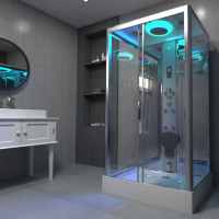 Insignia Showers PR105 Premium Steam Shower Cabin 1050 x 850mm