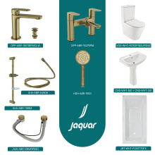 Jaquar Complete Bathroom suite In Antique Bronze With 1700MM Bath