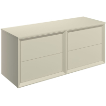 Pekin 1200mm Matt Cotton Wall Hung Vanity Unit