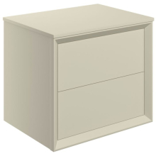 Pekin 600mm Matt Cotton Wall Hung Vanity Unit