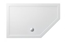 Zamori Pentangle Shower Tray - 1400  x 900 - Right Hand - Z1402