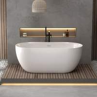 1500 x 750mm Petite Queen Freestanding Bath - Rubberduck Bathrooms 