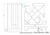 Kinedo Kinemagic Design 1600 x 900mm Corner Sliding Door Shower Pod