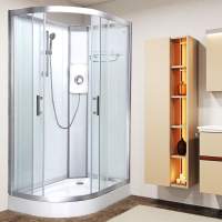 Vidalux Pure E 1000 Shower Cabin 1000 x 1000mm with Triton Electric Shower