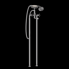 Jaquar Queens Prime Chrome Freestanding Bath Shower Mixer With Handshower & Hose