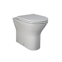 RAK Feeling Matt White Rimless Back To Wall Toilet & Soft Close Seat