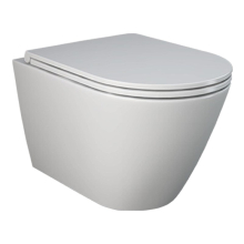 Idegem Rimless Wall Hung Toilet & Soft Close Seat