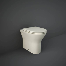 RAK Feeling Matt White Rimless Back To Wall Toilet & Soft Close Seat