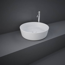 Feeling Oval Countertop Basin Matt Black - RAK Ceramics