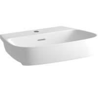 Allier 495 x 415mm 1 Tap Hole Semi Recessed Basin
