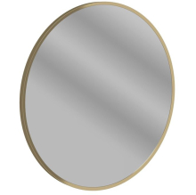 Kaiya 500 Brushed Bronze Round Mirror