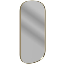 Kaiya 800 x 400 Brushed Bronze Oblong Mirror