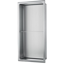 Anatra Stainless Steel 610 x 305mm Bathroom Niche