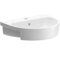 Campbell Semi Recessed Basin 555mm