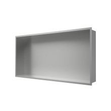 Crosswater Brushed Steel 610 x 305 Shower Wall Niche