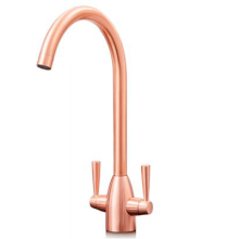 Richmond Copper Twin Lever Kitchen Mixer Tap
