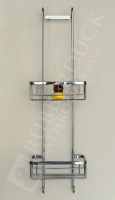 Croydex Premium Large Shower Caddy - 250 x 140 x 125mm - Rust Free