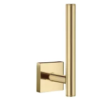 Smedbo House Polished Brass Spare Toilet Roll Holder