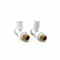 Eastbrook Minimalist Chrome Straight Radiator Valves - Pair