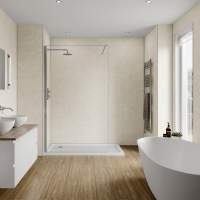 Multipanel Frost White Shower Panels