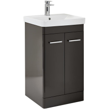 Scudo Rossini 500 Wolf Grey Vanity Unit