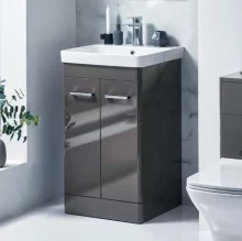 Scudo Rossini 500 Wolf Grey Vanity Unit