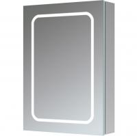 Rouen 500mm 1 Door Front-Lit LED Mirror Cabinet
