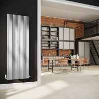 DQ Cove Double Sided 1800 x 531 White Vertical Radiator