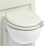 Burlington Concealed Cistern with White Ceramic Lever