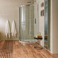 Scudo S6 800mm Chrome Double Door Quadrant Shower Enclosure