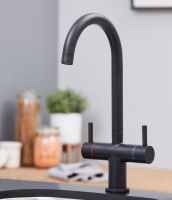 Elera Monobloc Kitchen Mixer Tap - Matt Black