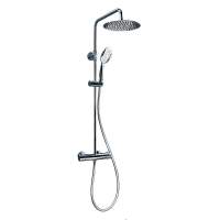 Scudo Messi Cool Touch Bar Valve Twin Head Shower Set
